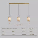 Natural Marble Small Chandelier for Bedroom Dining Room by Ljojo