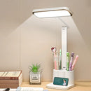 Ljojo LED Desk Lamp 3 Levels Dimmable Touch Night Light USB Rechargeable Eye Protection