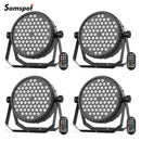 Ljojo™ RGB Par Light 72LEDs DMX Remote Control DJ Disco Party Lights