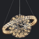 Modern Firework Ball LED Chandelier Fixture Stainless Steel Home Decor Lighting Ljojo
