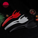 Ljojo 2-in-1 Egg Steak Spatula Clamp, Nylon Kitchen Flip Cooking Spatula