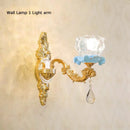 Crystal Chandelier Lamps for Bedroom | Luxury Minimalist Living Room Lighting by Ljojo