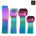 Ljojo 1010 Round Handle Cutlery Set - Ideal for Wedding, Party, Hotel