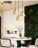 Ljojo Terrazzo Pendant Lamp Natural Stone LED Mid-Century Luxury Foyer KitchenBar Home