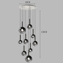Italian Minimalist Bedroom Glass Pendant Lamp Designer LED Hanging Light Ljojo