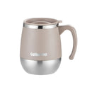 Ljojo 500ml Insulated Stainless Steel Coffee Mug with Lid, for Hot and Cold Drinks