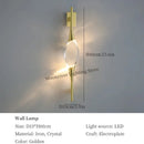 Ljojo LED Crystal Pendant Chandelier Set for Modern Room Decor
