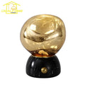 Glass Marble Table Lamp USB Charging Touch Switch Art Decor by Ljojo