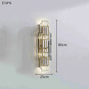 Large Wall Lamp Crystal Decorative High-End Lighting for Living Room by Ljojo