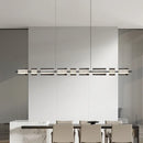 Ljojo Minimalist Copper Pendant Lights with Glass Geometric Design