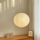 Ljojo Washi Paper Pendant Light Chandelier for Living Room - Elegant Hanging Lamp Bedroom Decor