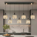 Ljojo Luxury Crystal Chandelier Pendant Light for Living Room Dining Room Ceiling Lighting