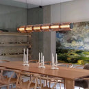 Nordic Cylindrical Glass LED Pendant Light | Luxury Minimalist Hanging Lamp for Home - Ljojo