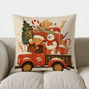 Holiday Sweet Treats Cushion Cover by Ljojo: Festive Christmas Wreath Design for Sofa, Bedroom, Car