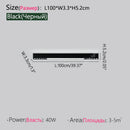 Ljojo Long Strip LED Ceiling Lamp for Modern Minimalist Living Room Lighting