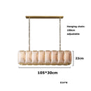 Modern Retro LED Crystal Pendant Light Chandelier Dinning Living Room Decor - Ljojo