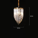 Modern Luxury Crystal LED Pendant Light Chandelier Indoor Home Decor - Ljojo