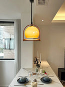 French Vintage Small Chandelier Medieval Porch Creative Senior Atmosphere Pendant Lamp by Ljojo