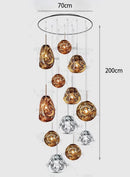 Ljojo LED Pendant Light Chandeliers for Modern Home Decor & Indoor Lighting