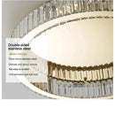Italian Crystal Ceiling Lamp High-end Luxury Modern LED Interior Decoration for Living Room by Ljojo