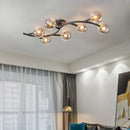 Ljojo Magic Bean Glass Bubble Ball Ceiling Light for Bedroom Kitchen Living Room