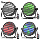Ljojo™ RGB Par Light 72LEDs DMX Remote Control DJ Disco Party Lights