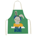 Ljojo Lion Truck Kitchen Apron with Cute Animal Design