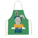 Ljojo Lion Truck Kitchen Apron with Cute Animal Design