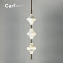Nordic Modern Gourd Pendant Light for Study Bedroom Living Room by Ljojo