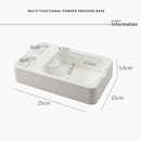 Coffee Grounds Knock Box with Tamper Pad Organizer by Ljojo - Barista Tools