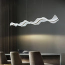 Modern Acrylic Streamer Led Pendant Lights for Living Dining Room Chandelier by Ljojo