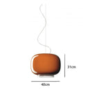 Italian Glass Lantern Pendant Lights for Living Room by Ljojo - Creative Designer Decor for Bar & Bedroom