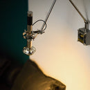 Nordic Robotic Arm Bedroom Metal LED Wall Lamp Medieval Vintage Industrial by Ljojo