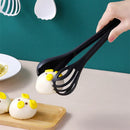Ljojo 3-in-1 Kitchen Utensil Set: Pasta Clips, Food Tongs, Mixer