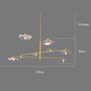 Ljojo LED Chandeliers for Modern Living Room Indoor Lighting