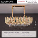 Crystal Shell Villa Luxury Ceiling Light Chandelier - Ljojo
