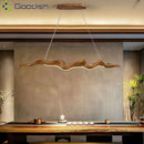 Medieval Bauhaus Resin Branches Creative LED Chandelier by Ljojo
