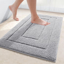 Ljojo Microfibre Non-Slip Bath Rug - Water Absorbent and Washable