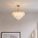 Nordic Glass LED Chandelier Luxury Hanging Lamp Indoor Lighting Pendant Ljojo