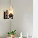 Industrial Style Wall Lamp Retro E27 LED Glass Wall Light Nordic Indoor Lighting Ljojo