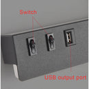 Ljojo LED Wall Lamp Modern Nordic Bedroom Sconce USB Indoor Lighting Switch