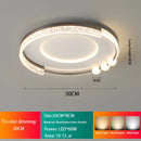 Nordic Led Ceiling Light: Creative Modern Round Fixture for Living Room by Ljojo