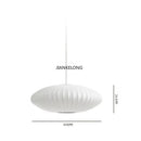 Italian Silk Cloth Pendant Lights Modern Lamps - Ljojo