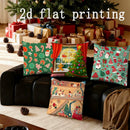 Christmas Pattern Pillow Covers by Ljojo - Perfect for Sofa, Bedroom, Car