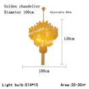Italian Crystal Chandelier: Designer Luxury Pendant Light for Hotel Lobby by Ljojo