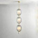 Modern Luxury Glass LED Pendant Chandelier Lamps by Ljojo for Home Decor Lighting