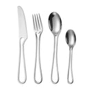 Ljojo 4-Piece Stainless Steel Hollow Handle Western Dinnerware Set