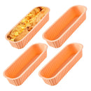 Ljojo Mini Silicone Bread Toast Mold Set - Kitchen Bakeware for DIY Baking