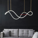 Nordic Led Long Hose Chandelier Table Dining Kitchen Lighting Ljojo