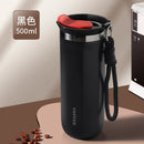 Ljojo 350/500ml Double-wall Stainless Steel Coffee Mug - Vacuum Insulated Travel Tumbler